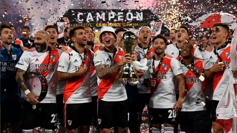 River gritó campeón dos veces en menos de un mes.