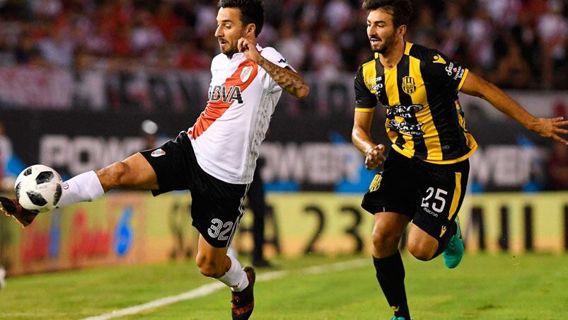 River le ganó a Olimpo en el Monumental y se recupera.