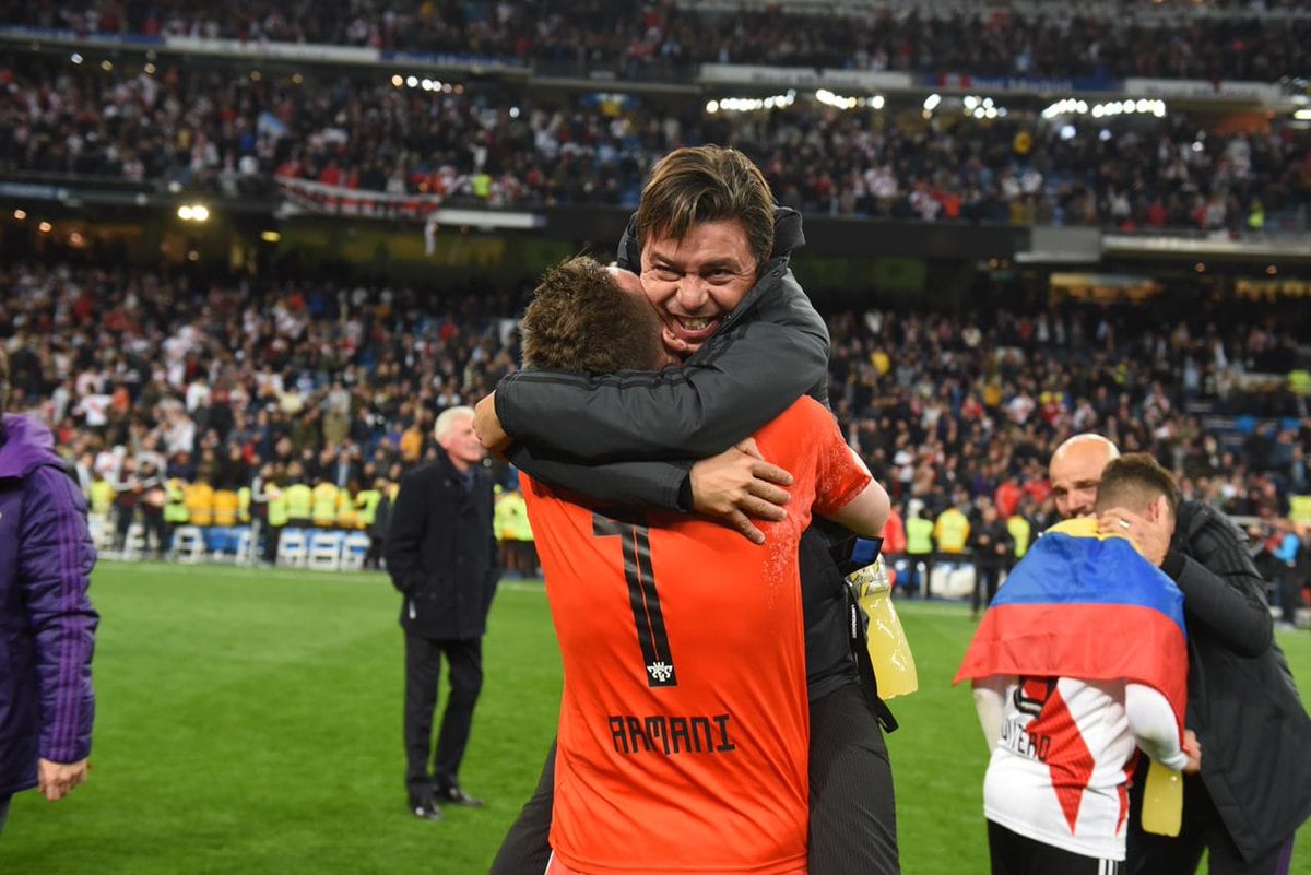 River se impuso con claridad y festejó en el Bernabéu.