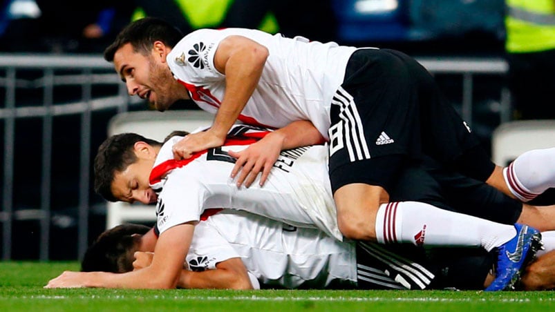 River se impuso con claridad y festejó en el Bernabéu.