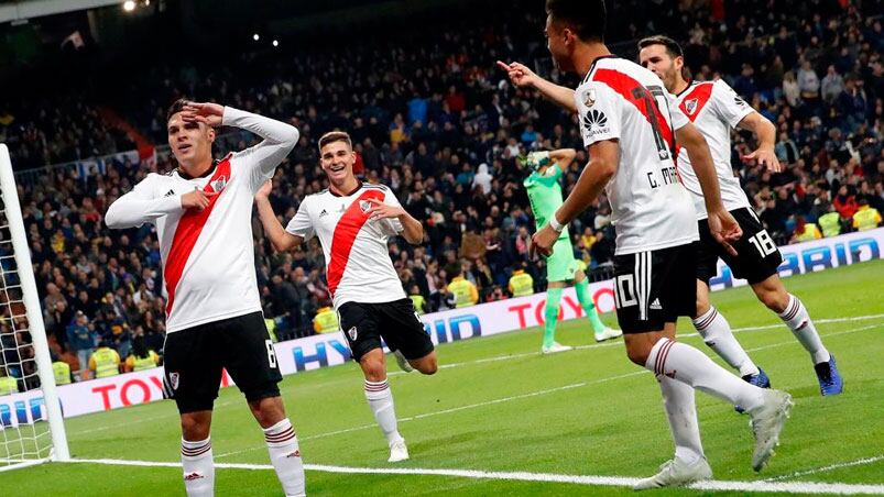 River se impuso con claridad y festejó en el Bernabéu.