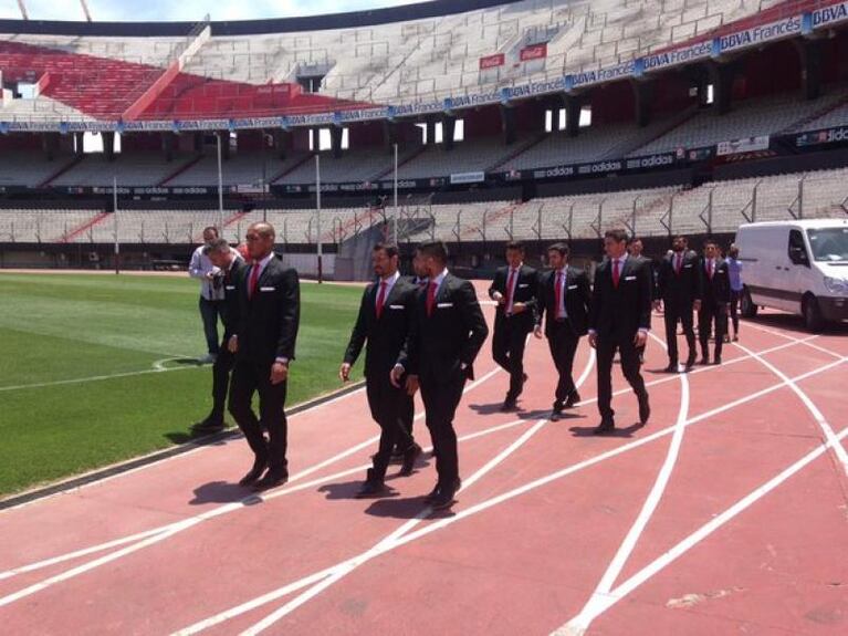 River se vistió de gala antes de viajar a Japón