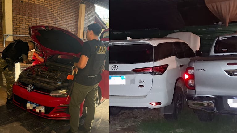 Robaban autos y los escondían en galpones de Córdoba para venderlos.