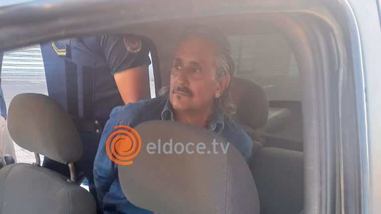 Roberto José Carmona tras ser recapturado en Córdoba: Foto: Andy Ferreyra/El Doce.