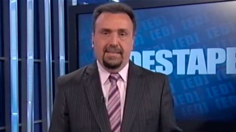Roberto Navarro es columnista oficialista en el canal porteño.