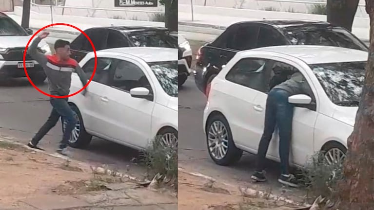 Robo en Colón y Zipoli.