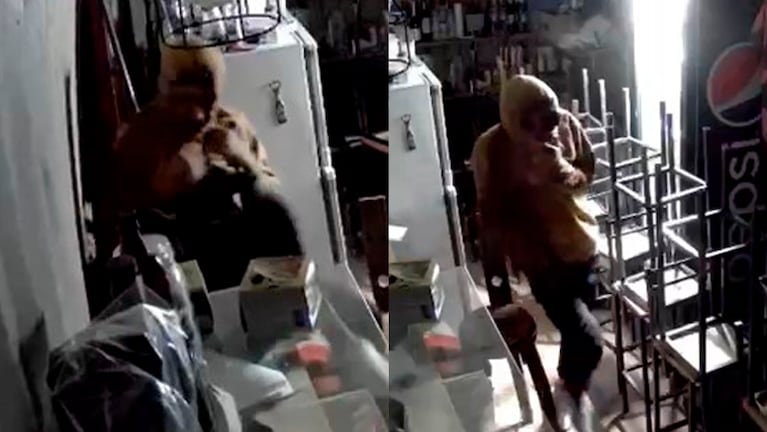 Robo en Villa Allende.