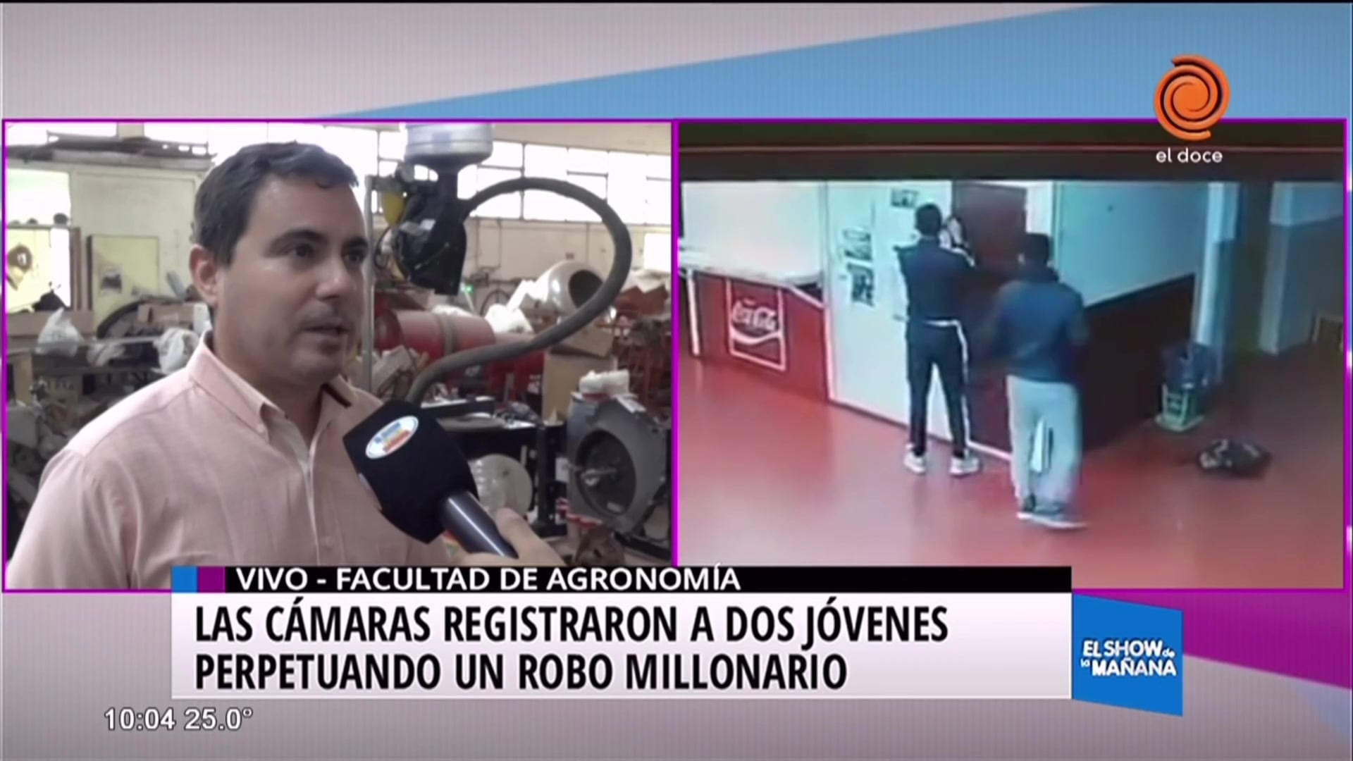 Robo millonario en la Facultad de Agronomía