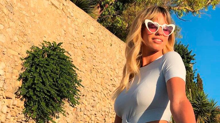 Rocío Guirao Díaz disfruta sus vacaciones en Ibiza.