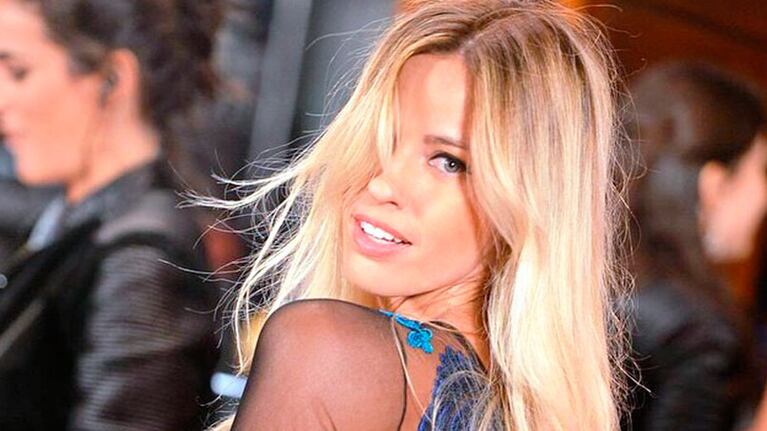 Rocío Guirao Díaz mostró cómo lleva el embarazo.