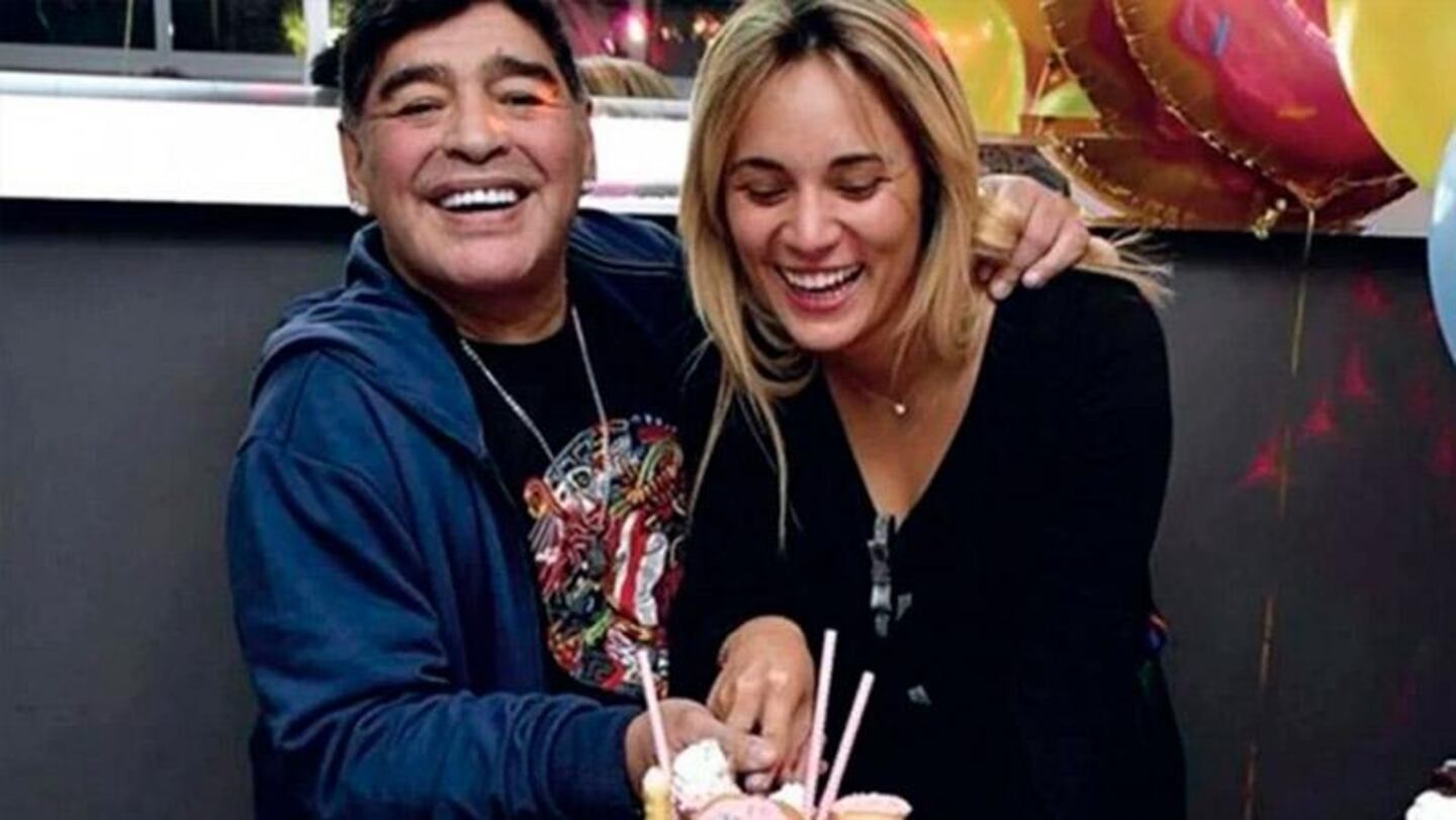 Rocío Oliva y una confesión sobre su visita a Diego Maradona en el  cementerio | ElDoce