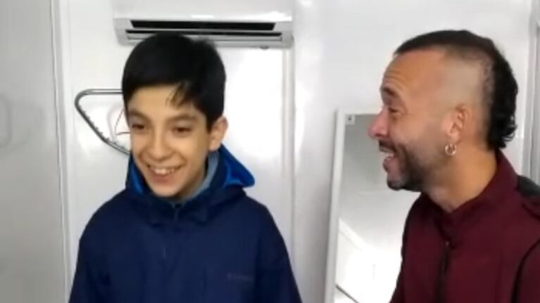 Rodri y Diego, cumpliendo un sueño.