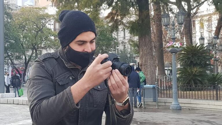 Rodrigo cumplió su sueño y recuperó su visión.