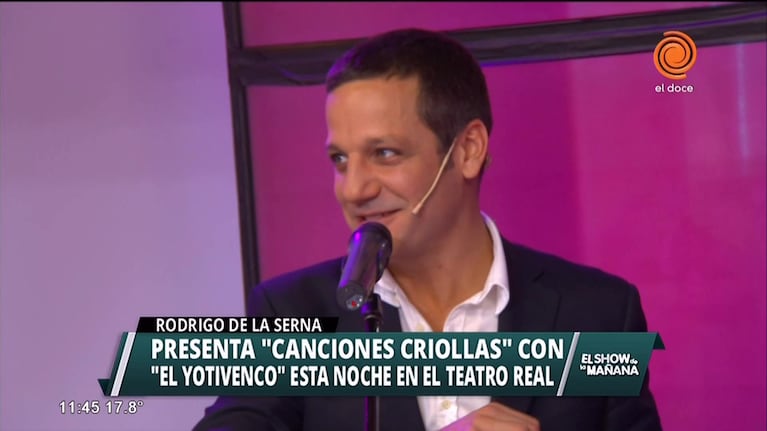 Rodrigo de la Serna presenta "Canciones Criollas"