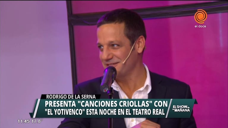 Rodrigo de la Serna presenta "Canciones Criollas"