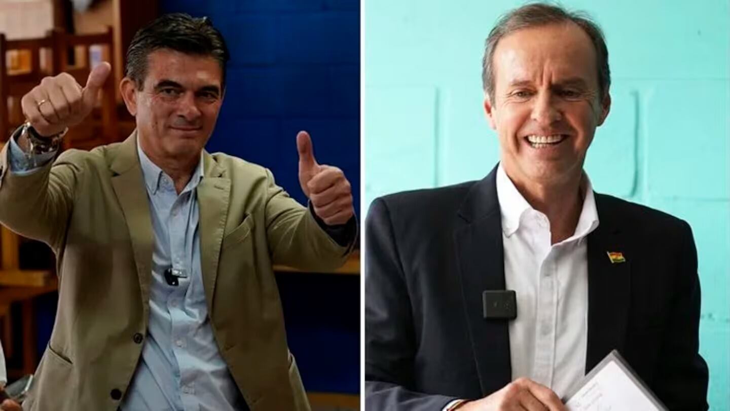 Rodrigo Paz Pereira y Jorge "Tuto" Quiroga van a la segunda vuelta de las elecciones presidenciales en Bolivia.