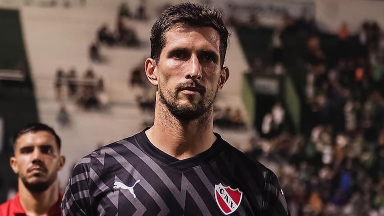 Rodrigo Rey, arquero de Independiente.