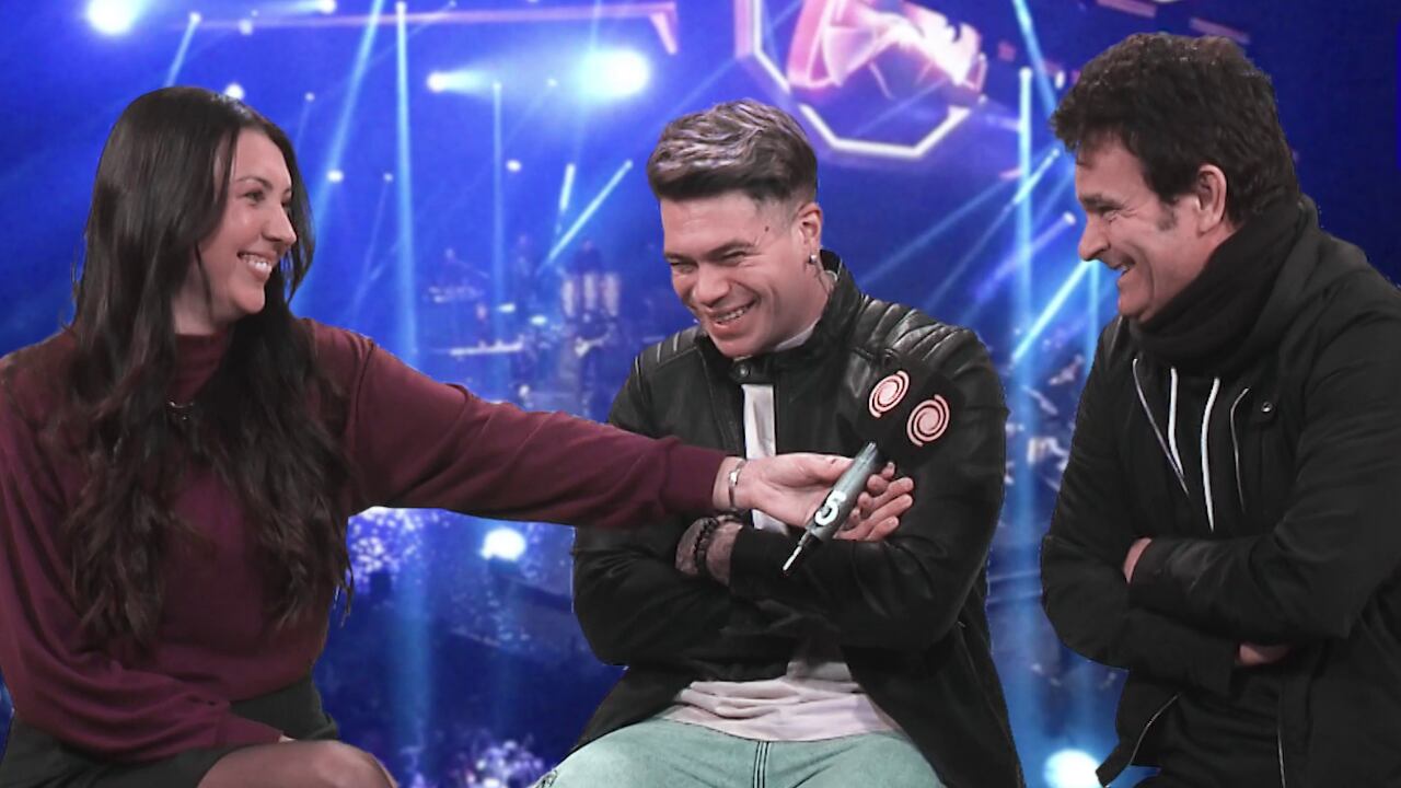 Rodrigo Villamea de Q’ Lokura  y Tuta Garcia de Sabroso, los locutores conversaron con Cuarteteando