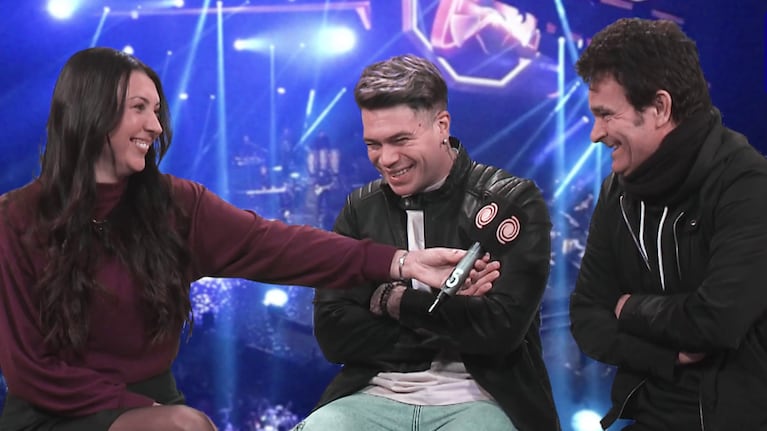 Rodrigo Villamea de Q’ Lokura  y Tuta Garcia de Sabroso, los locutores conversaron con Cuarteteando