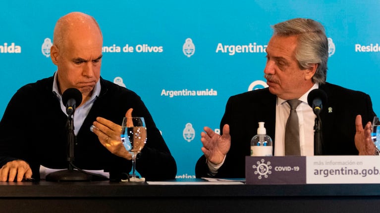 Rodríguez Larreta le ganó la pulseada a Alberto Fernández.