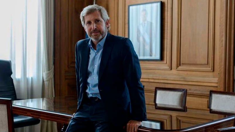 Rogelio Frigerio defendió a Macri y criticó al Gobierno anterior.