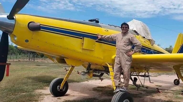 "Roly" Rasmussen es el piloto chaqueño fallecido en La Rioja.