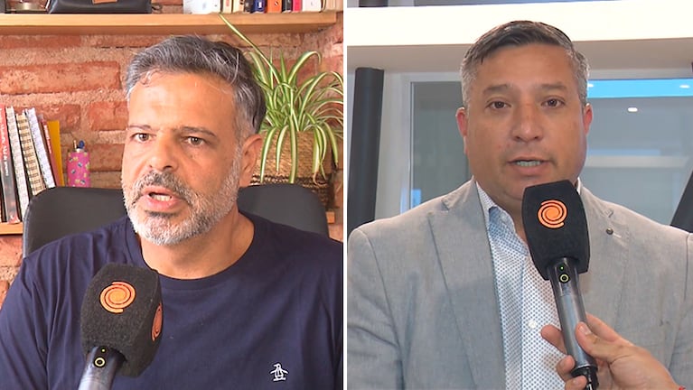 Román Huespe y Adrián Gruppi, candidatos opositores para la presidencia en Talleres.