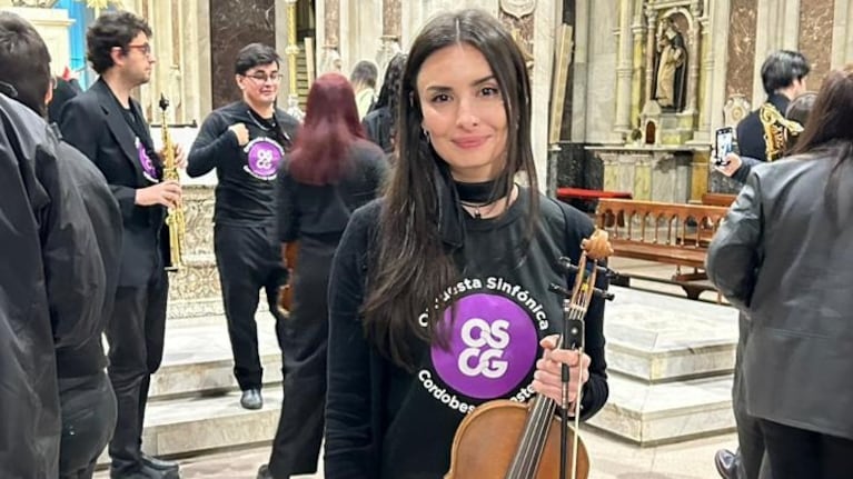 Romina era violinista profesional y destacada deportista.