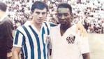 Roque Taborda junto a Pelé en la Boutique, en 1964.