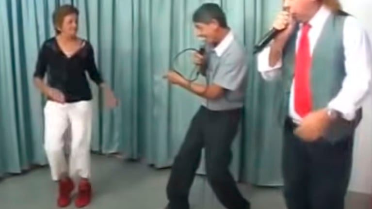 Rosalía, en acción en el programa de Fabián Show.