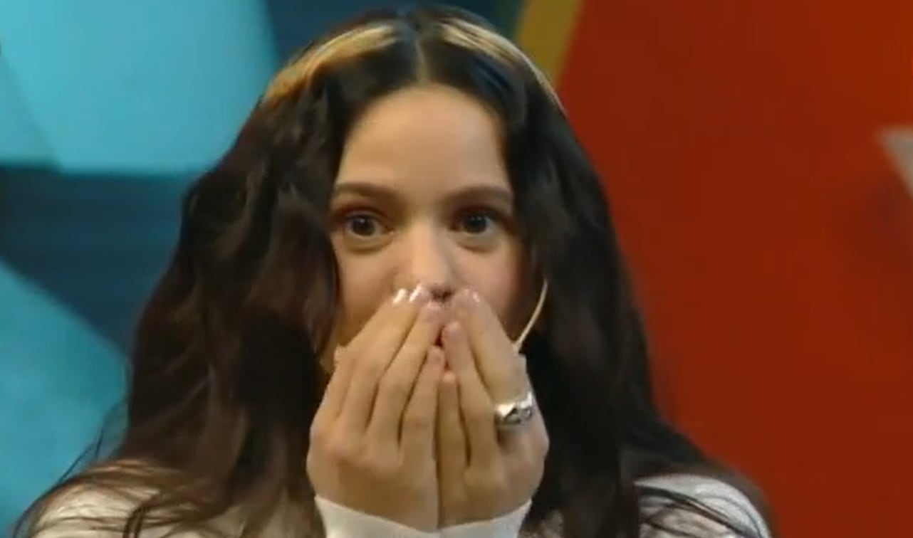 Rosalía visitó Otro día perdido.