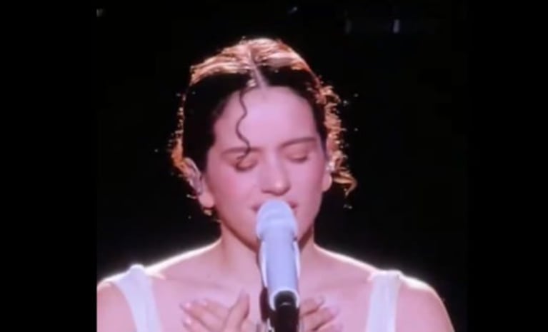 Rosalíoa emocionada pidió disculpas.