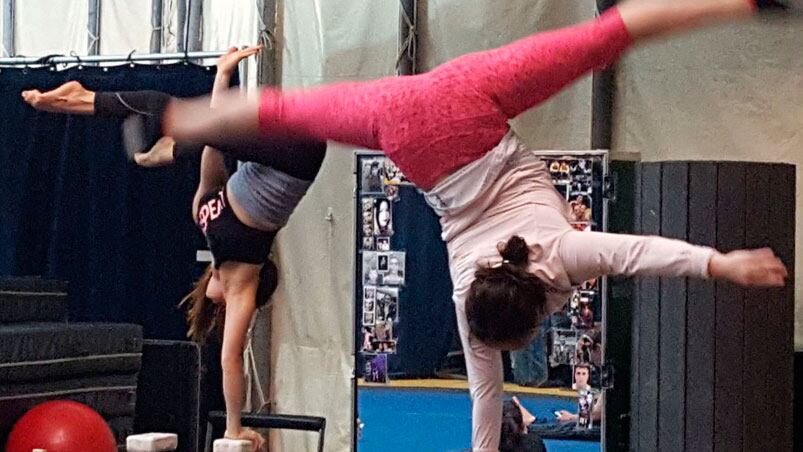 Roxana Martínez estuvo en la carpa Paulista y te muestra cómo se prepara el show que es un éxito en Brasil.