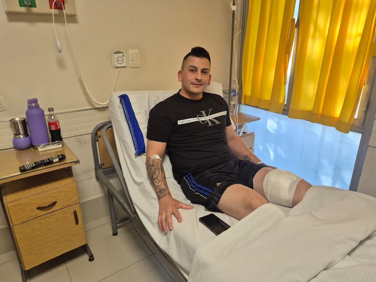 Rubén Rosales, el sargento baleado en los enfrentamientos de Bajo Pueyrredón.