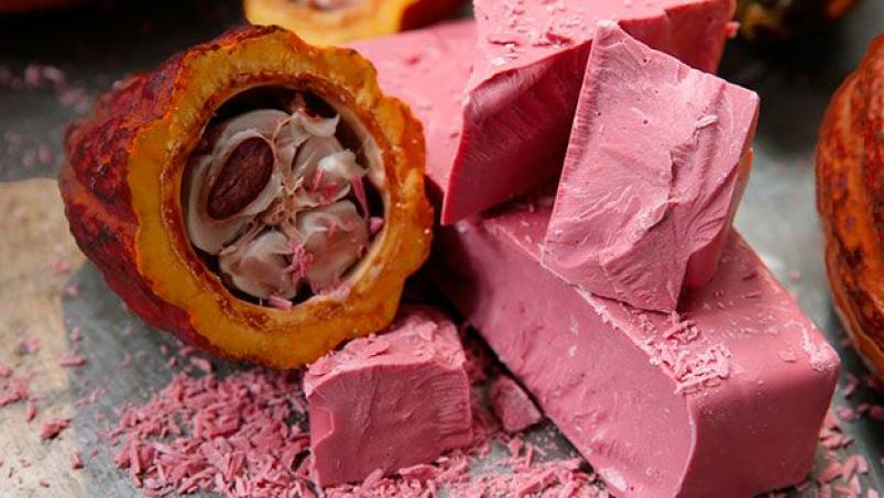 Ruby, el nuevo chocolate presentado por Barry Callebaut.