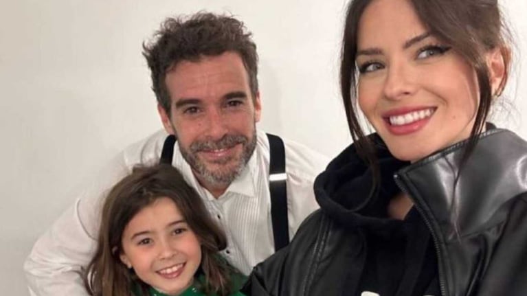 Rufina Cabré celebró sus logros deportivos junto a su mamá y su papá.