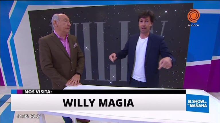Rupturas del espacio-tiempo con el Mago Willy