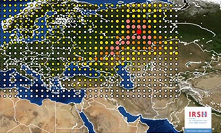 Rusia admitió una polución radioactiva muy elevada en su territorio