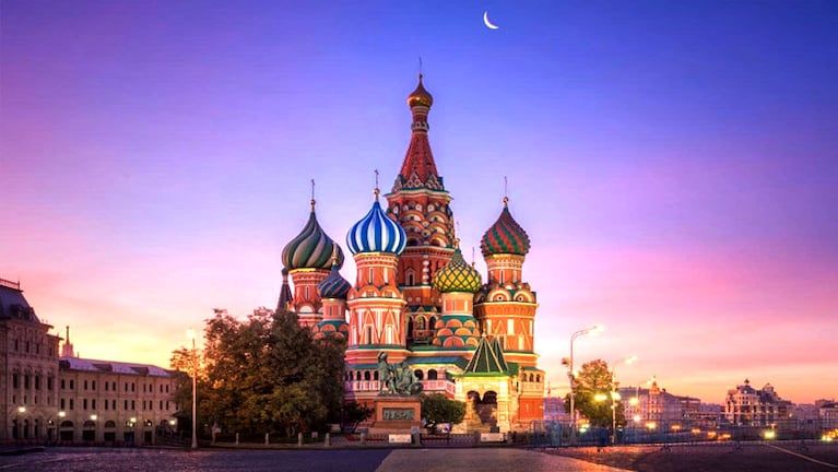 Rusia, destino de millones de turistas en 2018.