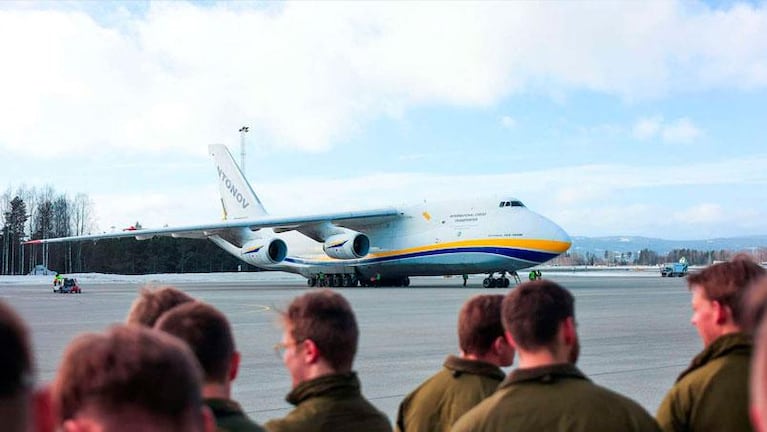 Rusia destruyó el avión más grande del mundo
