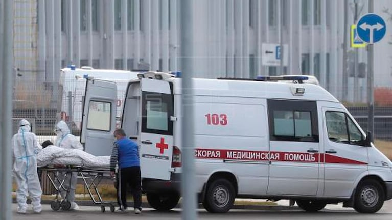 Rusia reconoció más muertes por coronavirus desde el inicio de la pandemia.