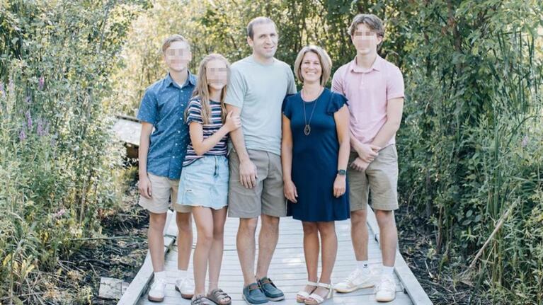 Ryan Borgwardt junto a su familia. Foto: Instagram @yourllhs