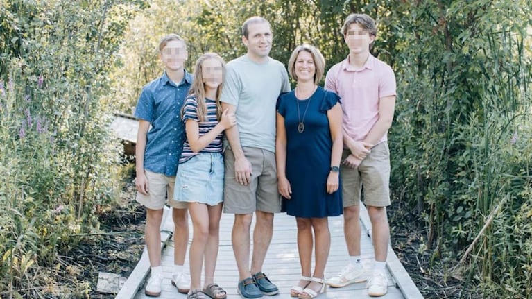 Ryan Borgwardt junto a su familia. Foto: Instagram @yourllhs
