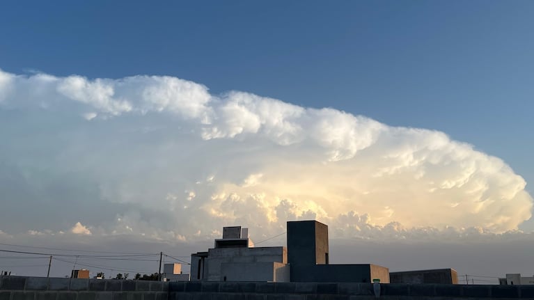 Sábado con tormentas en la provincia de Córdoba.