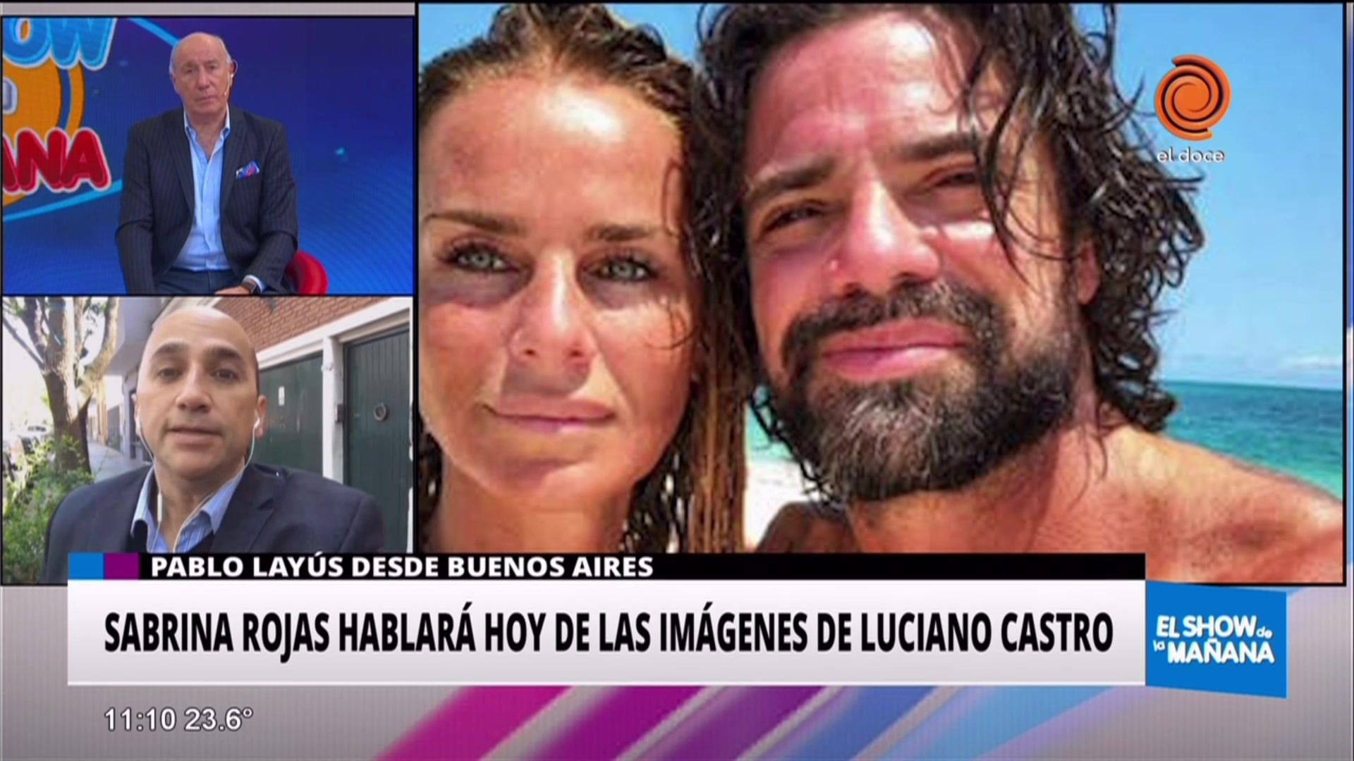 Sabrina Rojas explicará qué pasó con las fotos de Luciano Castro