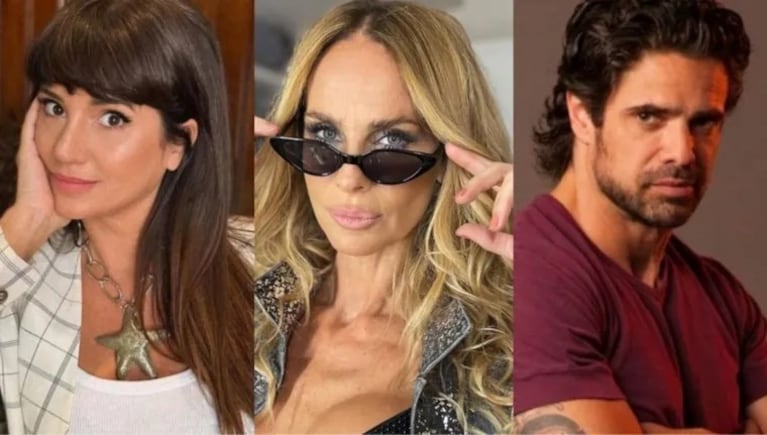 Sabrina Rojas, Griselda Siciliani y Luciano Castro.