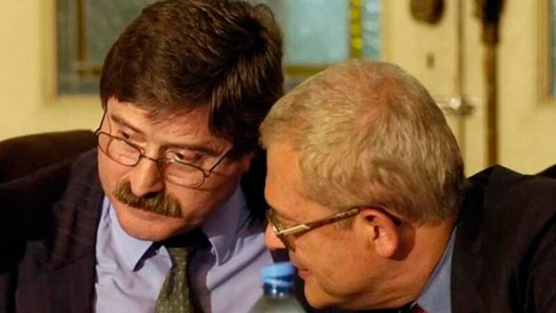 Sal Llargués y Piombo antes de renunciar por un fallo repudiable. 