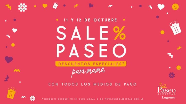 ¡Sale paseo para mamá! 