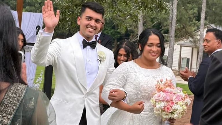 Salieron de su boda en helicóptero, se cayeron en un bosque y el novio murió