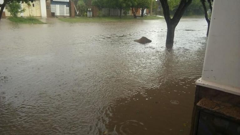 Salió a buscar "hielo para el fernet" en medio de la granizada en Río Segundo